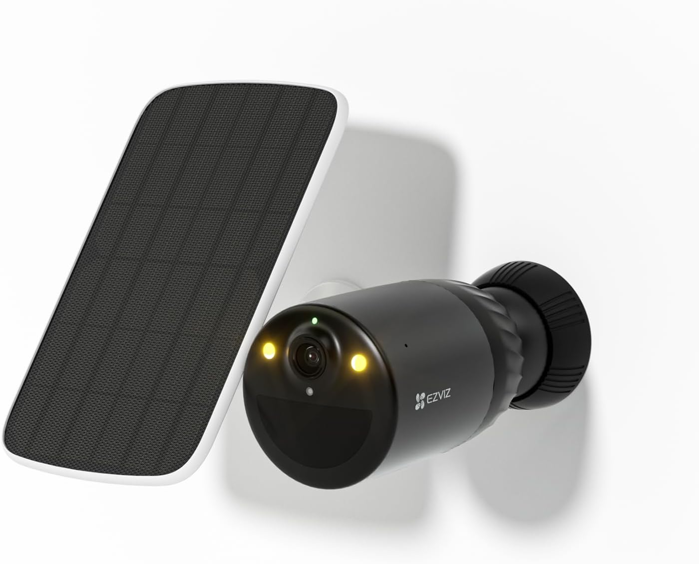 EZVIZ BC1C - Caméra surveillance extérieure sans fil sur batterie avec panneau solaire